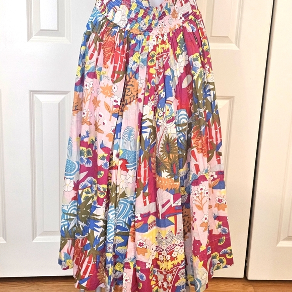 Caroline Constas Claudia Midi Flutter Sleeve Open Back Dress - Picture 9 of 12